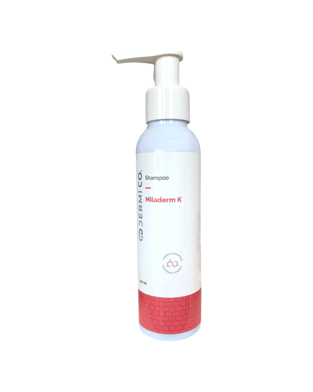 DermiCo. Miladerm K Shampoo Anticaspa Ketoconazol 2% Vitamina E 0.5% 120ml
