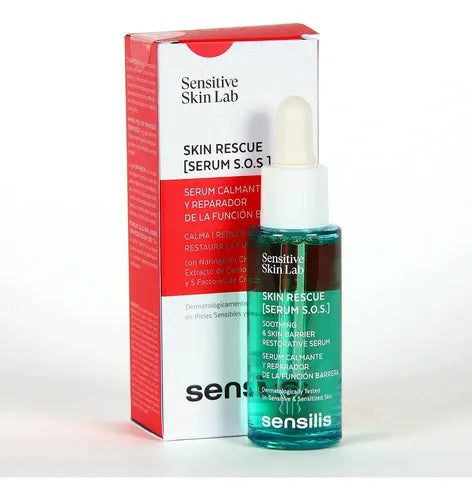 Sensilis Skin Rescue [Sérum S.O.S.] 30 ml  Suero Reparador y Calmante para Piel Sensible