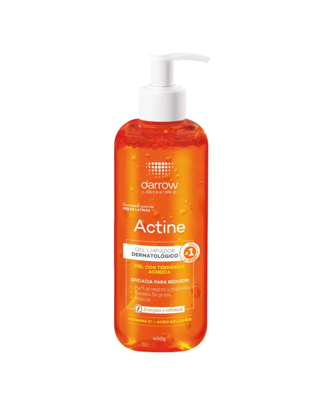 Darrow Actine Gel Limpiador para Piel con Tendencia Acnéica 400g
