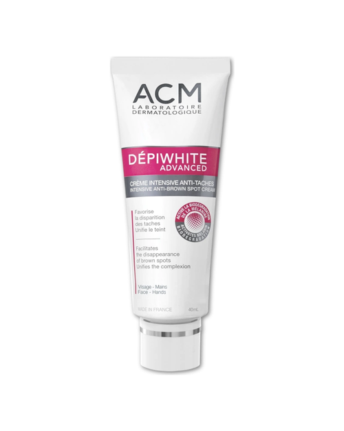 Acm Dépiwhite Advanced Crema Intensiva Anti-Manchas Rostro, Escote y Manos 40 ml