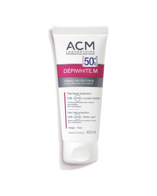 Acm Dépiwhite M FPS 50+ Crema Protectora Solar sin Color Rostro 40 ml