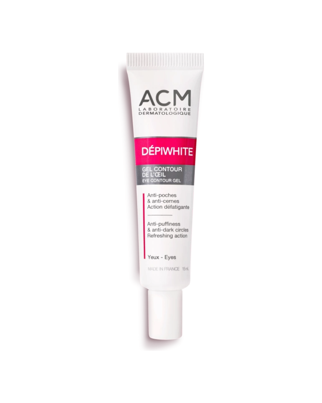 Acm Dépiwhite Gel Contorno de Ojos Corrector de Bolsas y Ojeras 15 ml