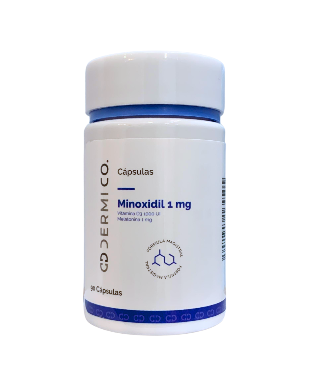 Dermico Minoxidil 1 mg Suplementado 90 Cápsulas