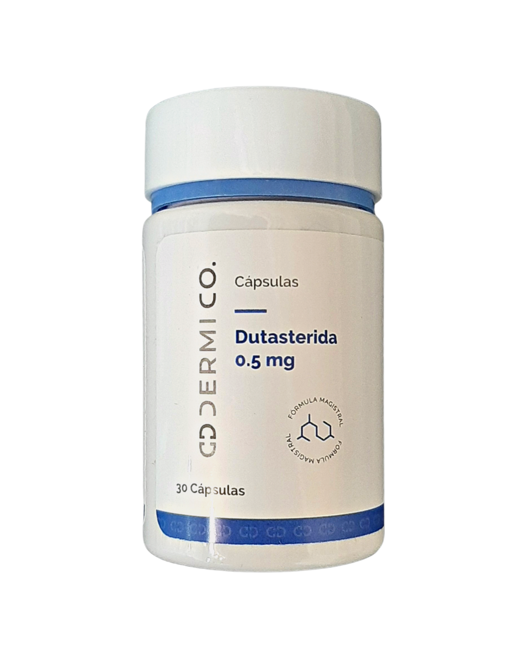 DermiCo Dutasterida 0.5 mg 30 Capsulas Indicado para Alopecia Androgénica