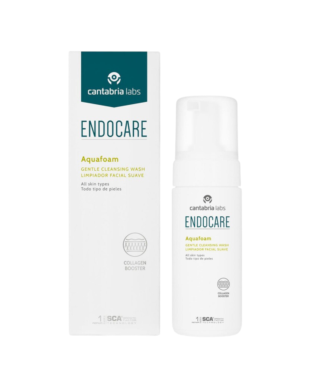 Endocare Aquafoam Espuma Limpiadora Facial Suave125 ml