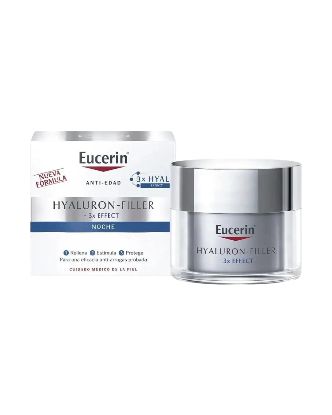 Eucerin Hyaluron Filler + 3x Effect Crema Facial de Noche Anti Edad 50ml