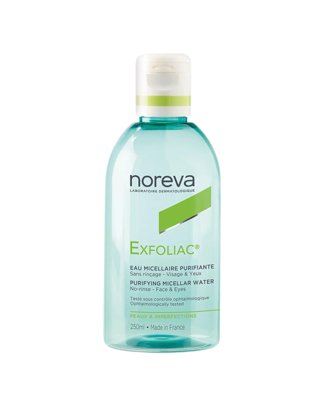 Noreva Exfoliac Purifying Micellar Water Agua Micelar Purificante 250 ml