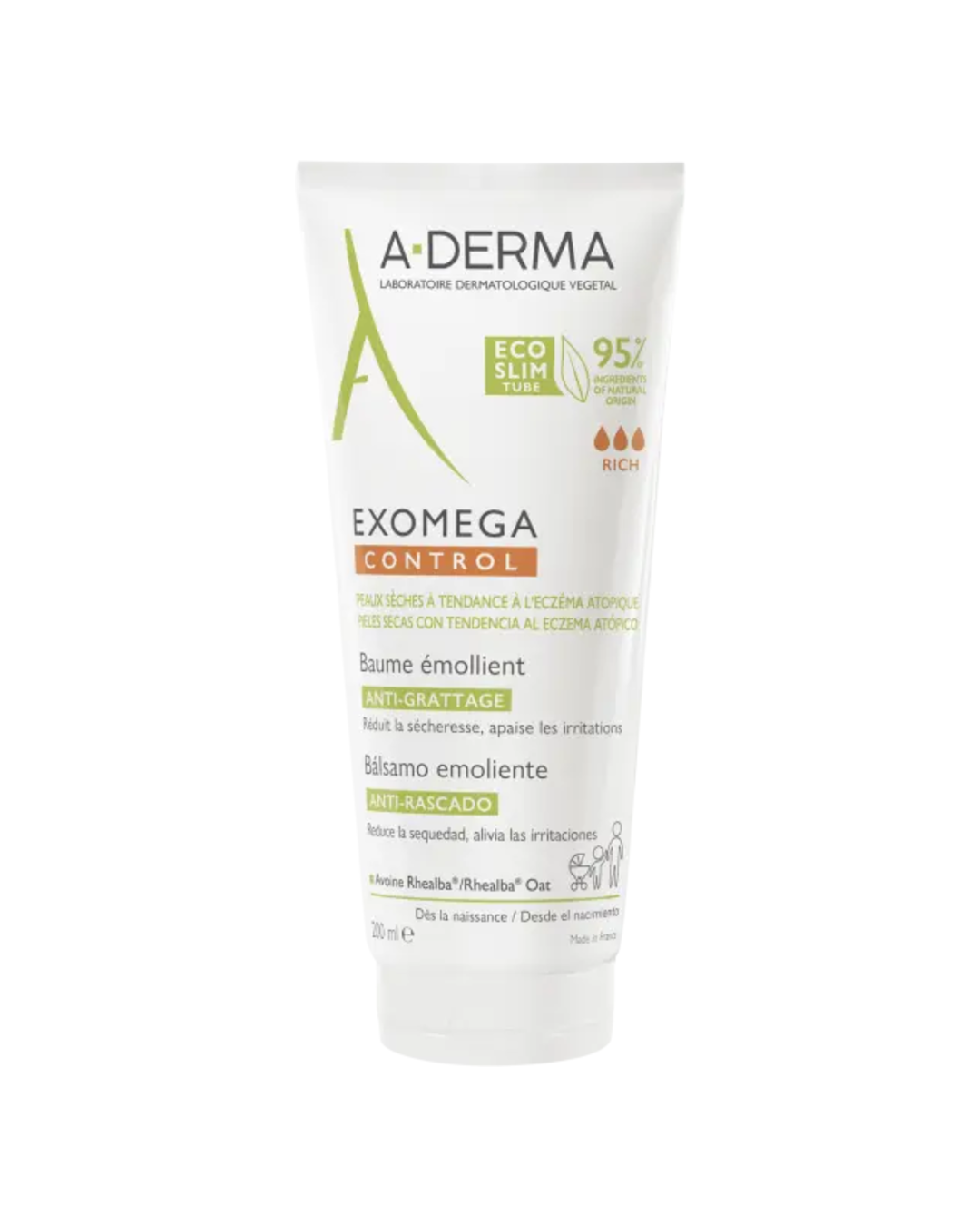 A Derma Exomega Bálsamo Emoliente 200ml