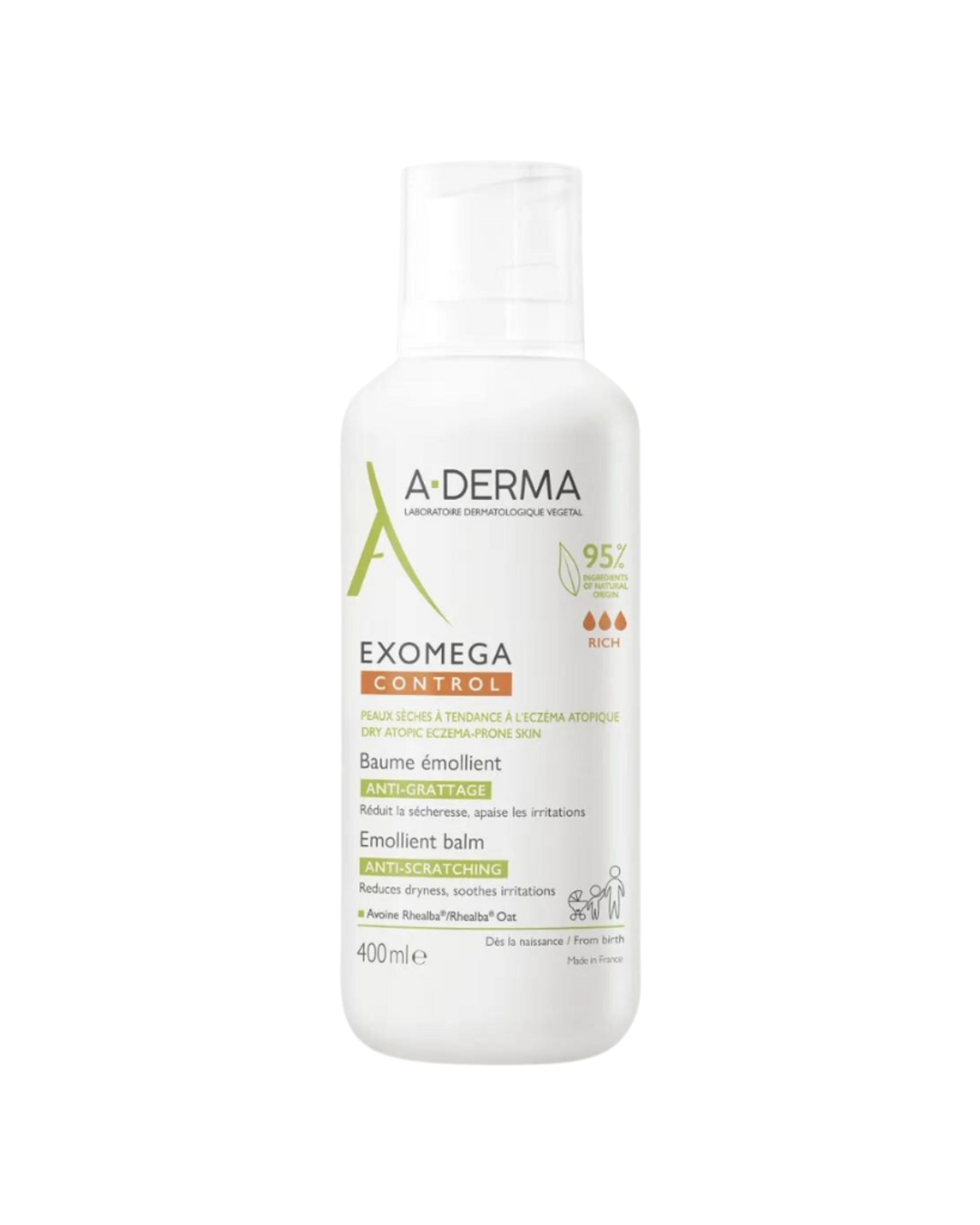 A Derma Exomega Bálsamo Emoliente 400ml