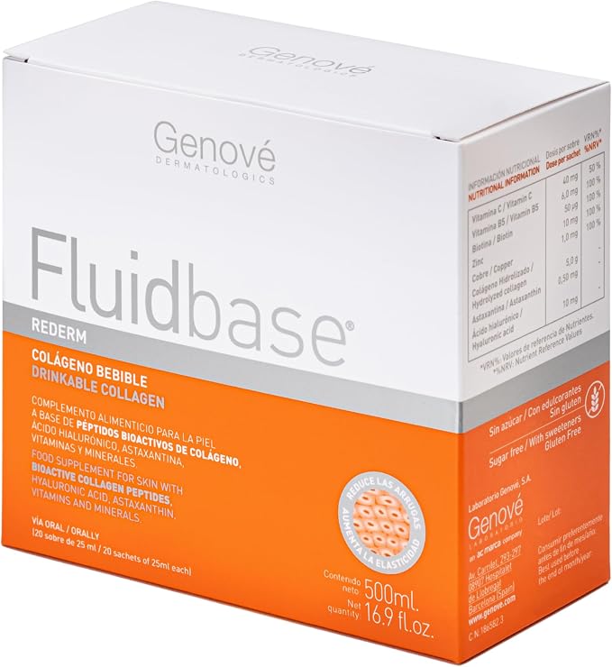 Fluidbase colageno bebible 500ml 20 sobres