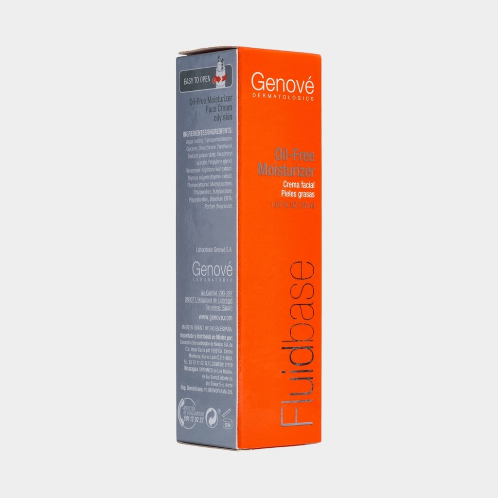 Genové Fluidbase Oil-Free Moisturizer 50 ml Crema Facial Pieles Grasas