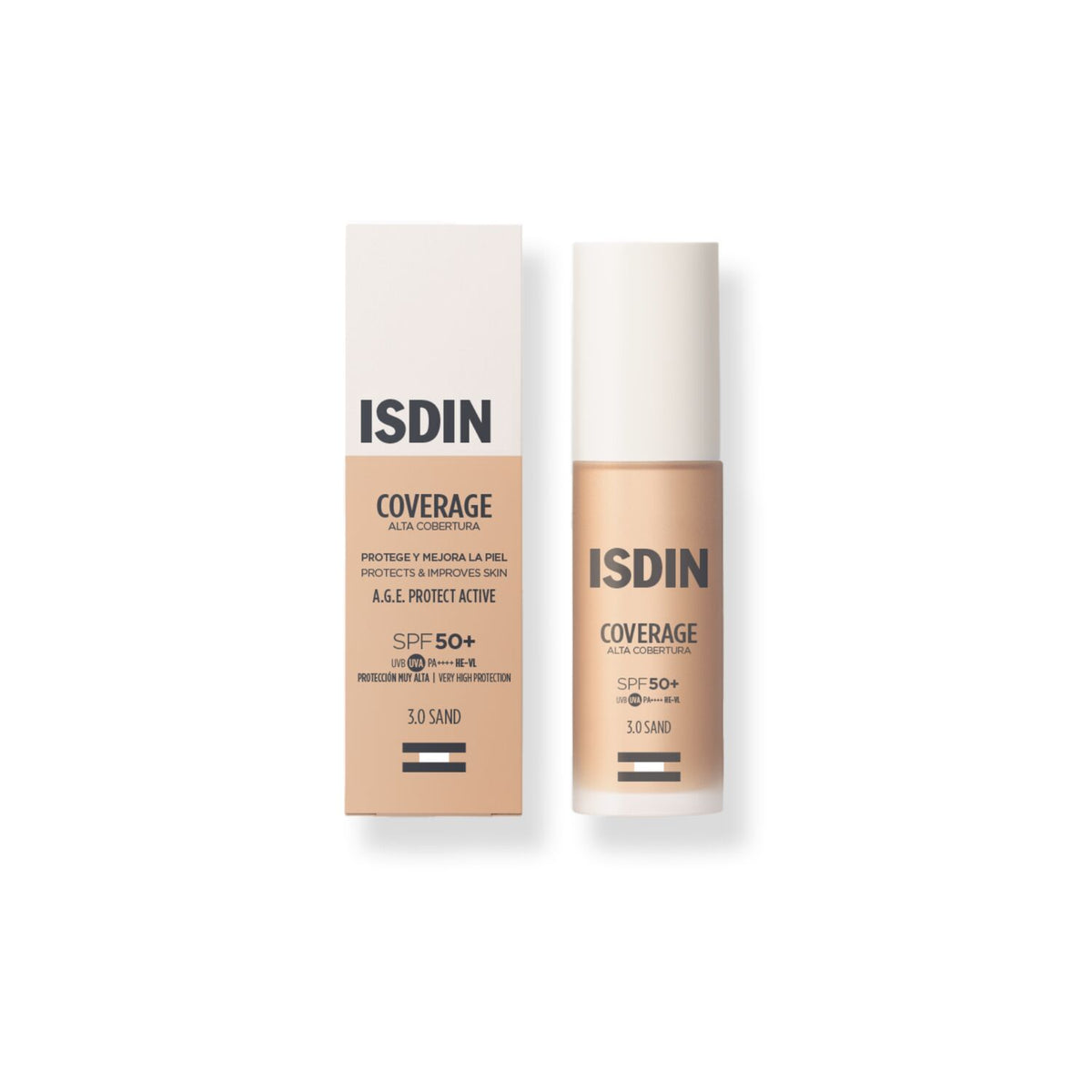 ISDIN Fotoprotector Coverage 3 Sand SPF50 30ML