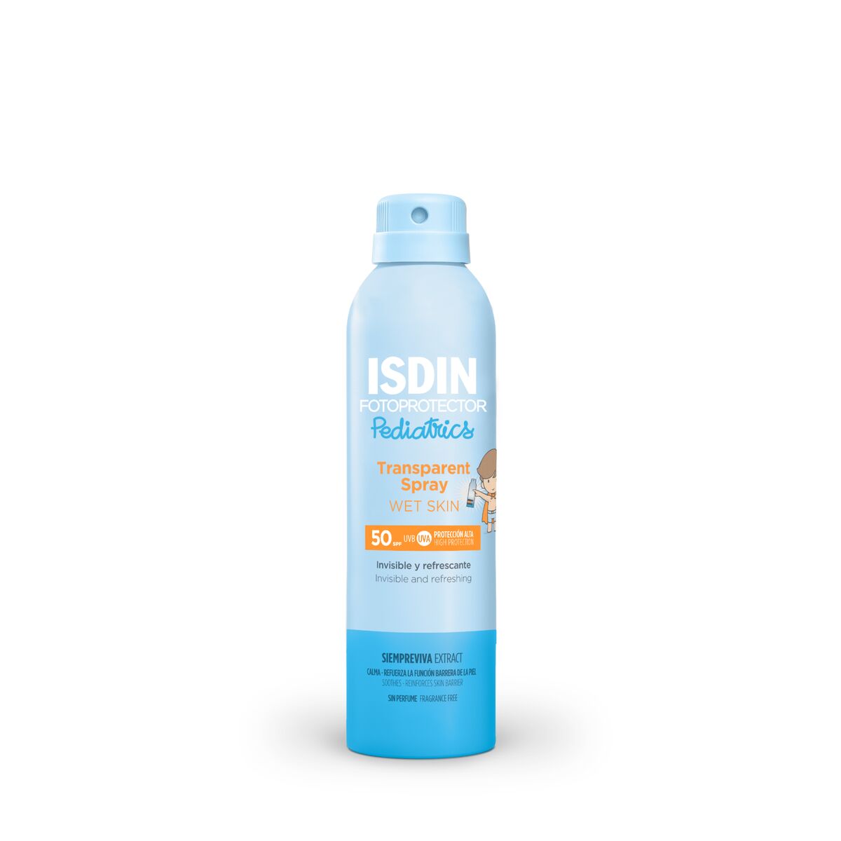 ISDIN Pediatrics Transparent Spray FPS 50+ 250ml