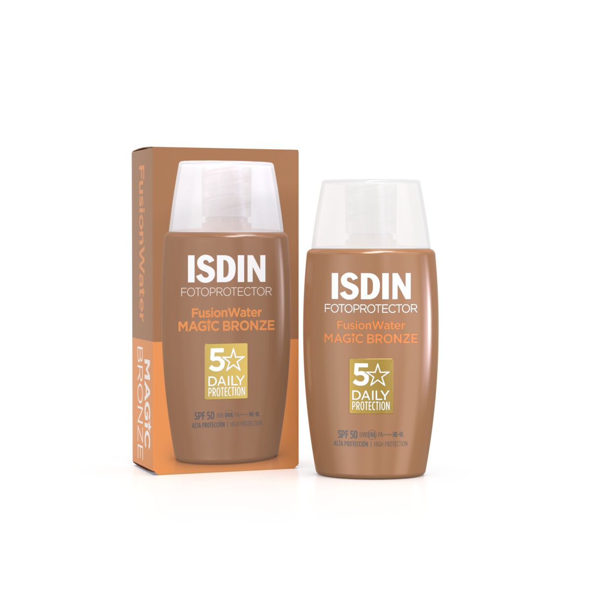 ISDIN Fotoprotector Fusion Water Color Bronze SPF 50+ 50 ml