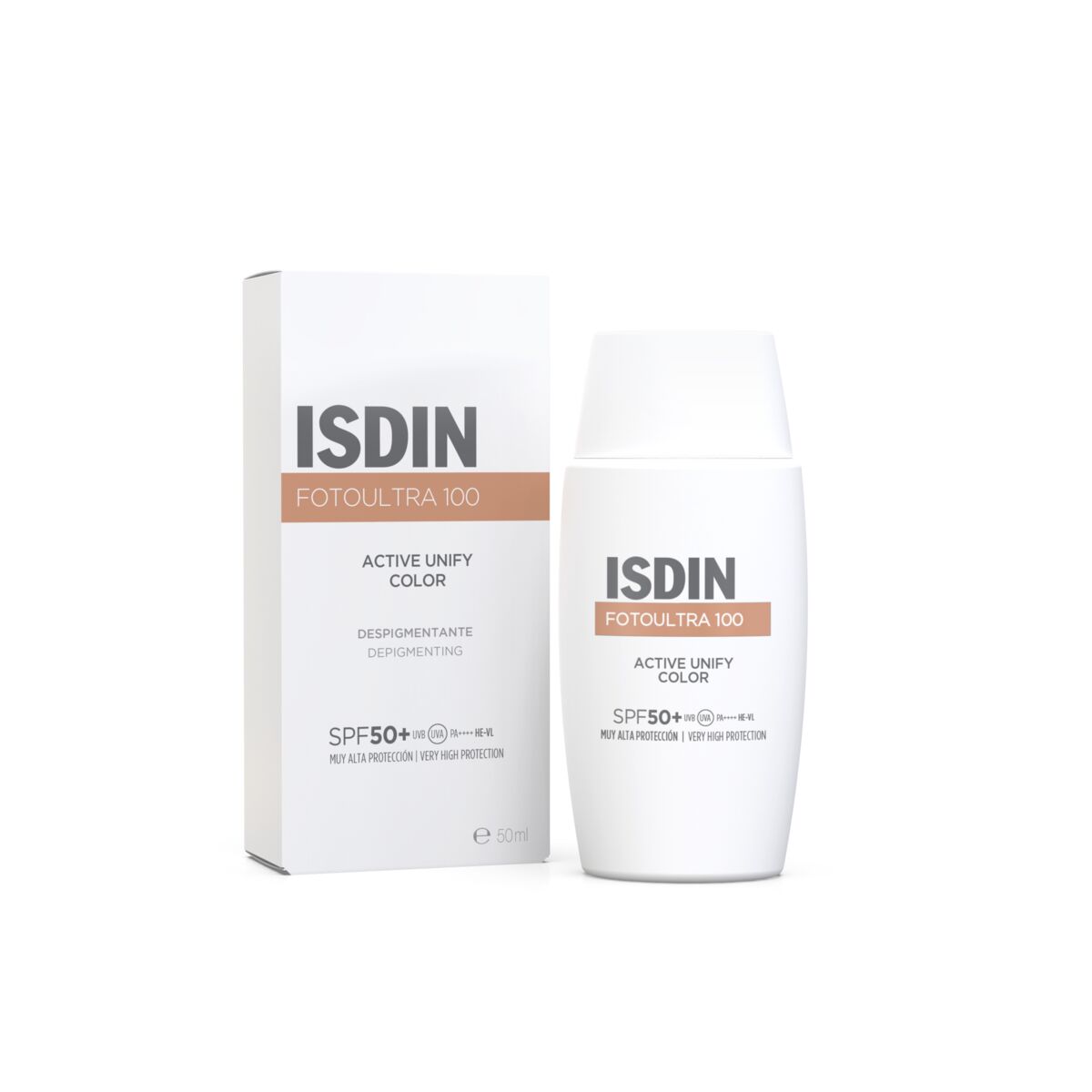ISDIN Foto Ultra 100 Active Unify con Color 50ml