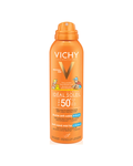 Vichy Capital Soleil SPF 50+ Protector Solar en Spray, Bruma Anti Arena Niños 200 ml