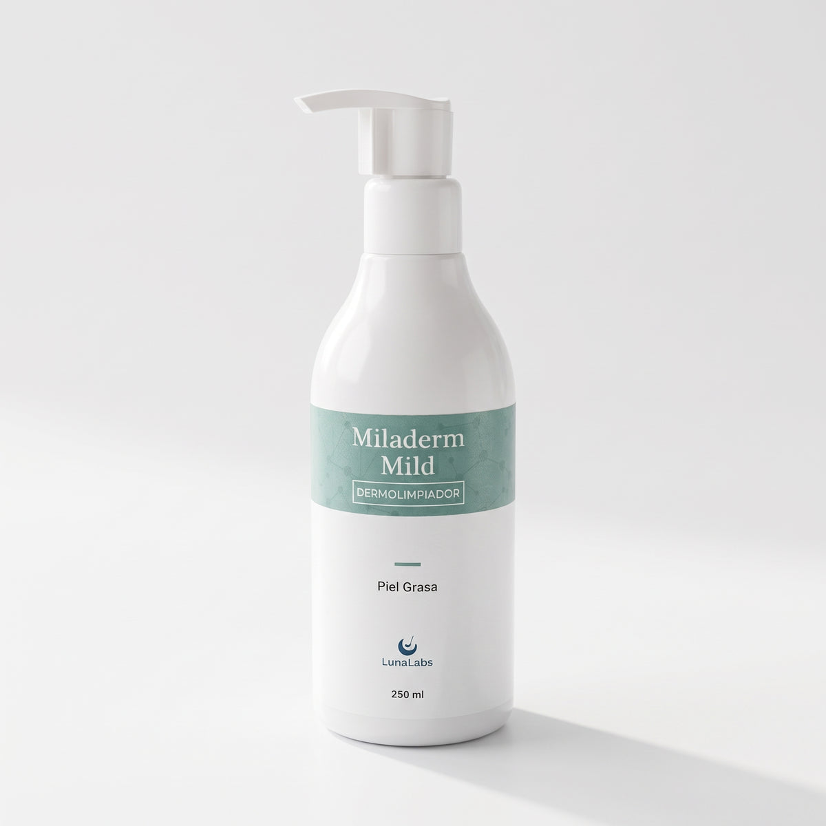 Luna Labs Miladerm Mild Dermolimpiador Facial Piel Grasa 250ml