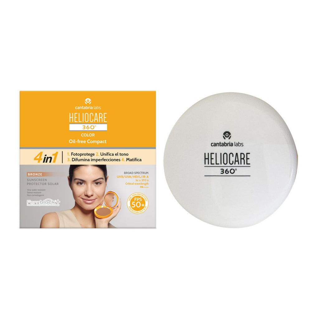 Heliocare 360º Color Oil-Free Compact 4 en 1 SPF 50+ 10 g Bronze