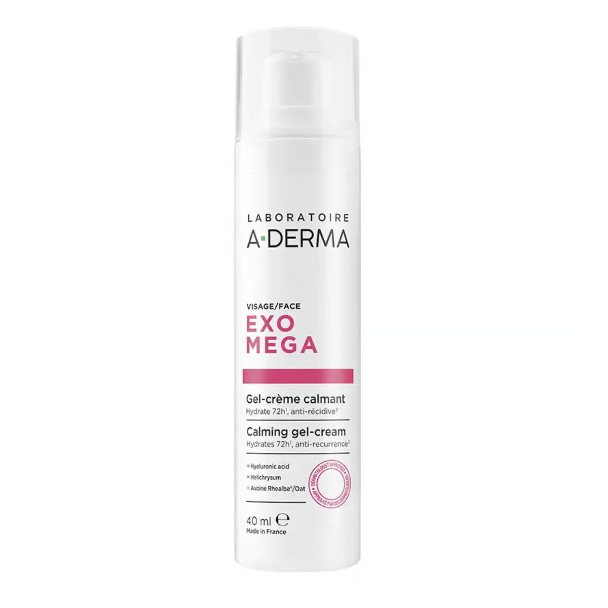 A-Derma Exomega Control Gel-Crema Calmante Facial 40ml