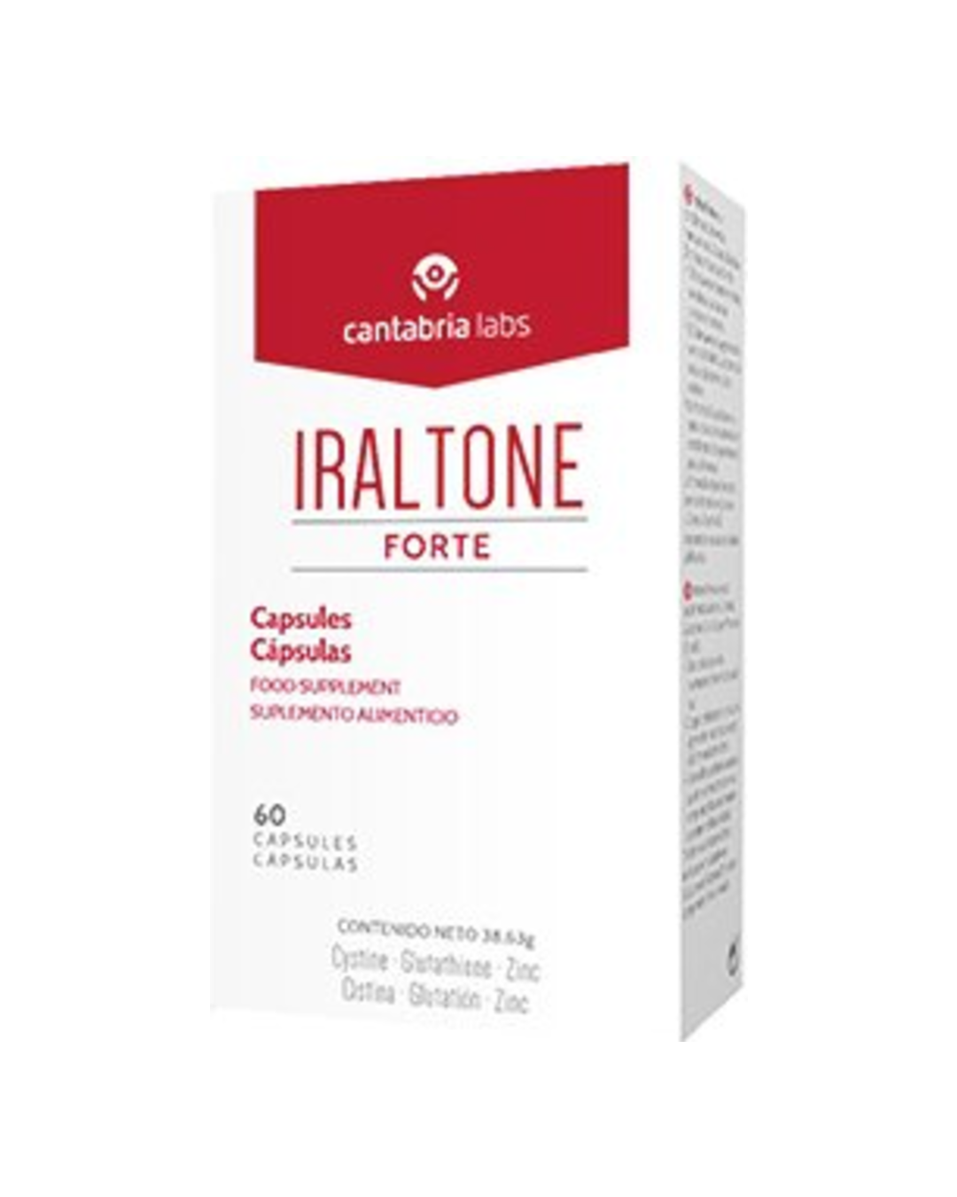 Iraltone Forte Suplemento Alimenticio 60 Cap.