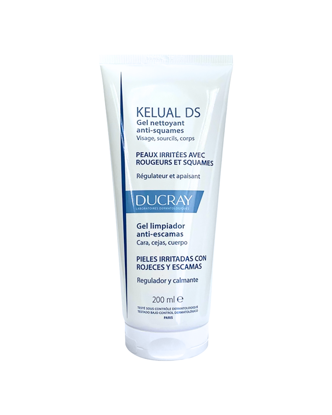 Ducray Kelual Ds Gel Dermolimpiador Piel Irritada y Escamosa 200 ml