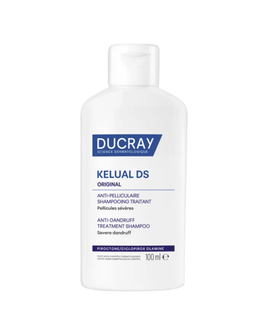 Ducray Kelual DS, Shampoo Tratante Caspa Severa Persistente 100 ml