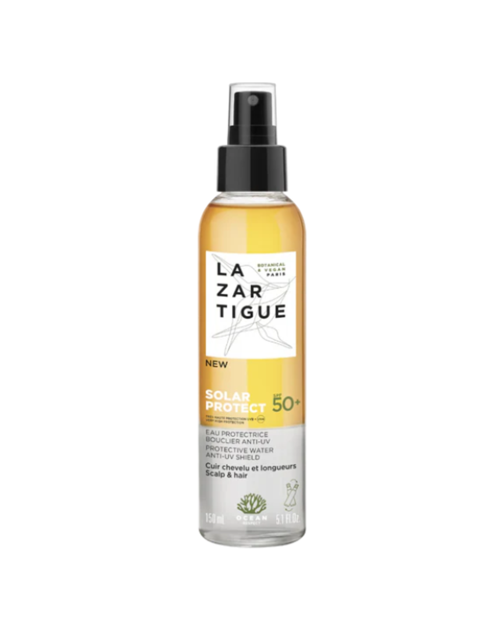 Lazartigue Protector Solar SPF 50+ Todo Tipo de Cabello 150ml