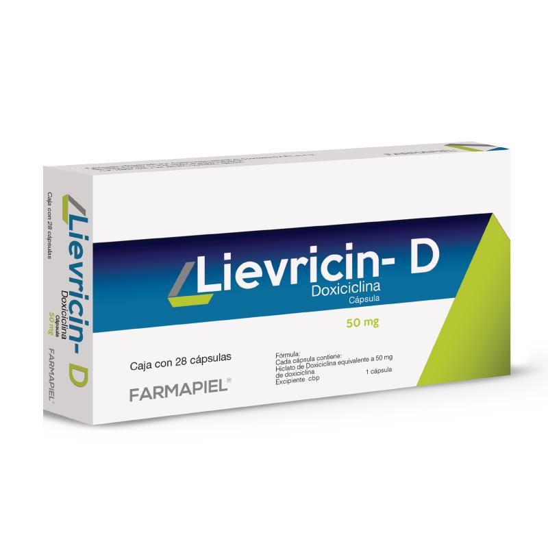 Lievricin-D 50MG 28 CAPS