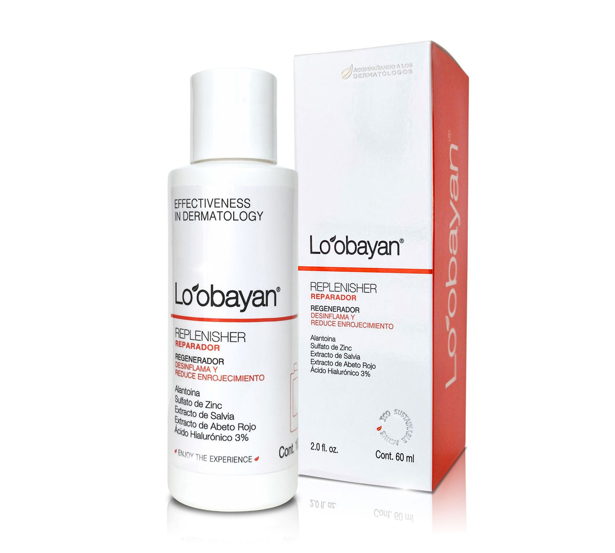 Loobayan Reparador Regenerador Desinflama y Reduce Enrojecimiento 100ml