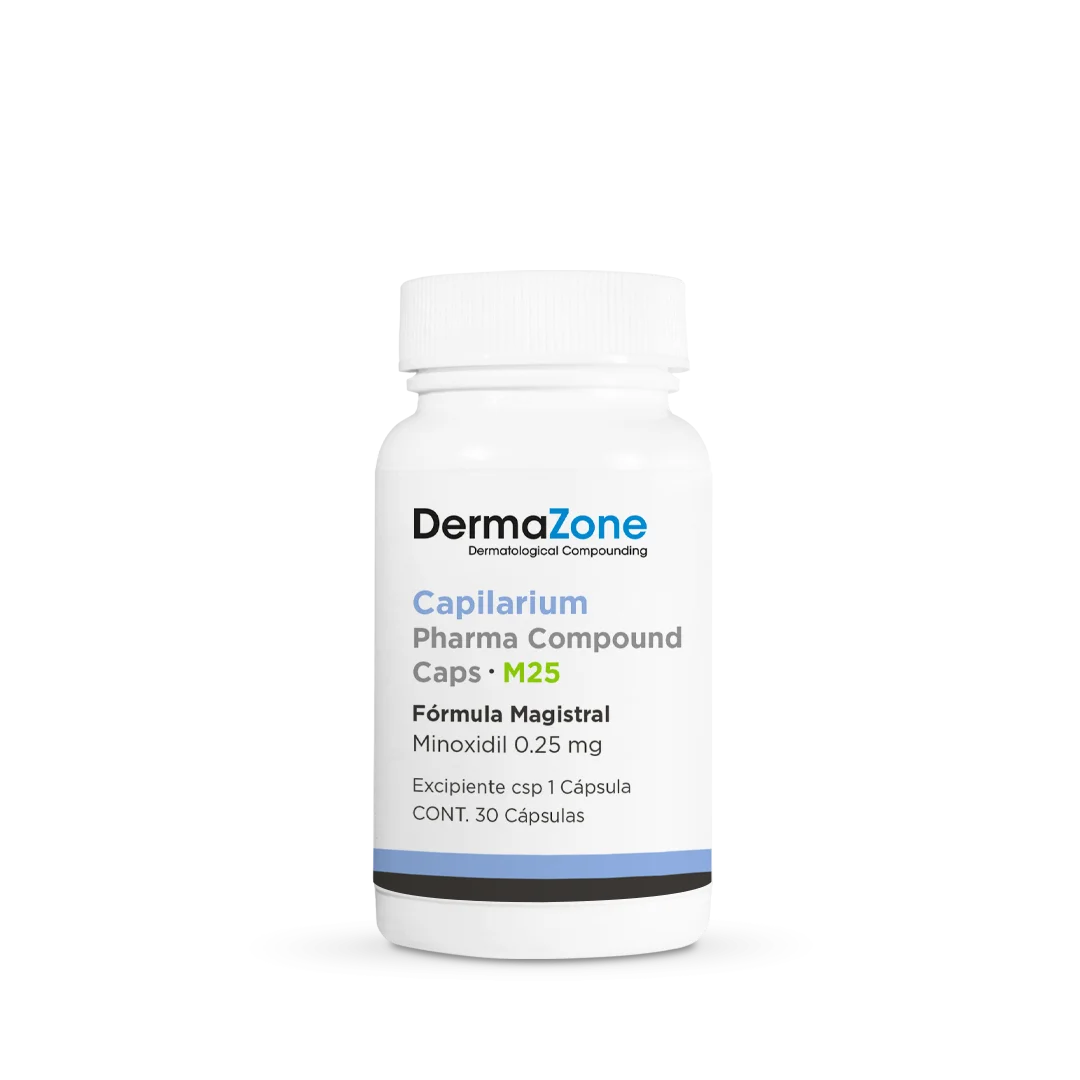 DermaZone Capilarium Minoxidil 0.25 mg 30 capsulas
