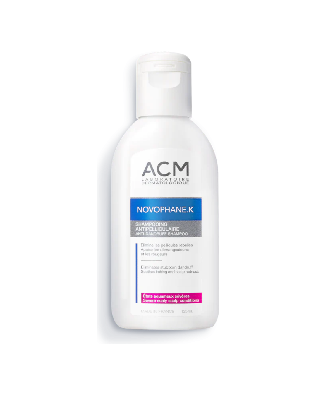 Acm Novophane.K Shampoo Anti-Caspa Estados Escamosos Severos 125 ml