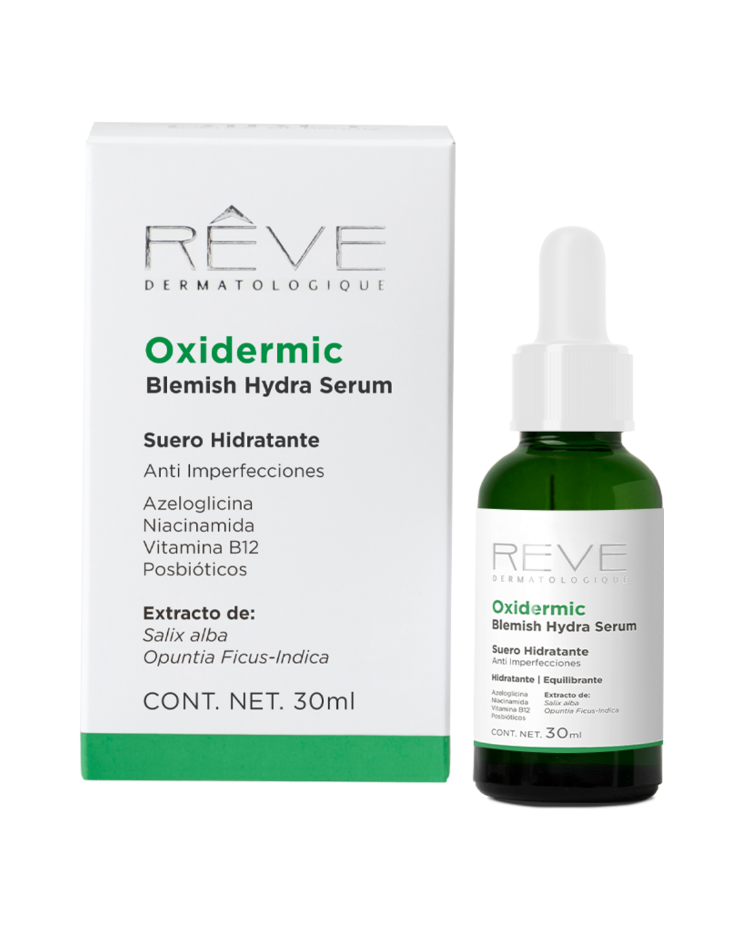 Reve Oxidermic Blemish Hydra Serum 30ml