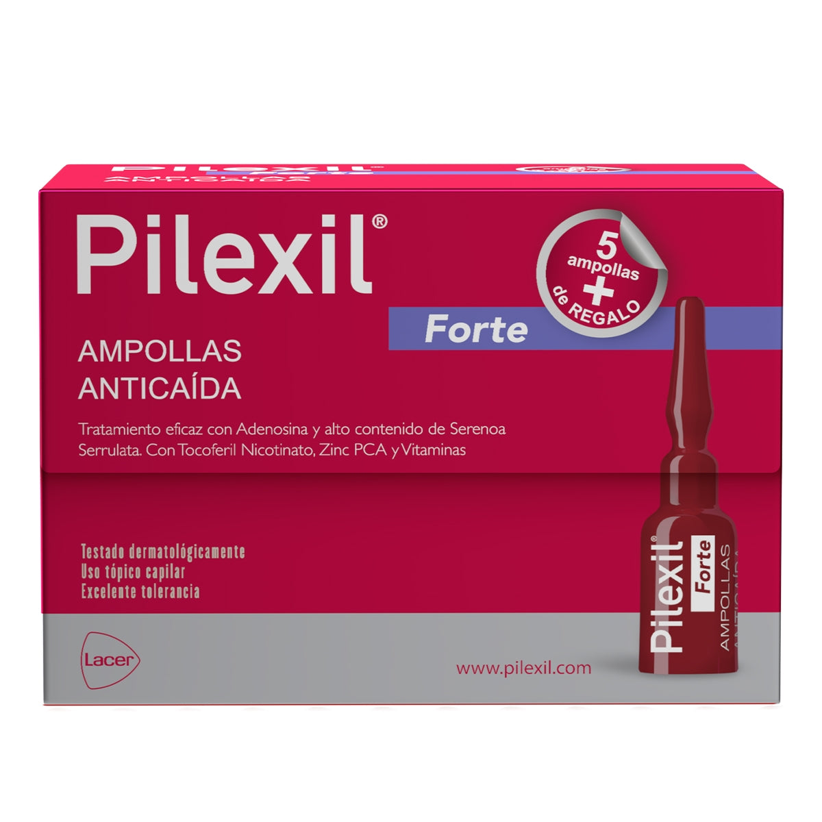Pilexil Forte Ampolletas Anticaída