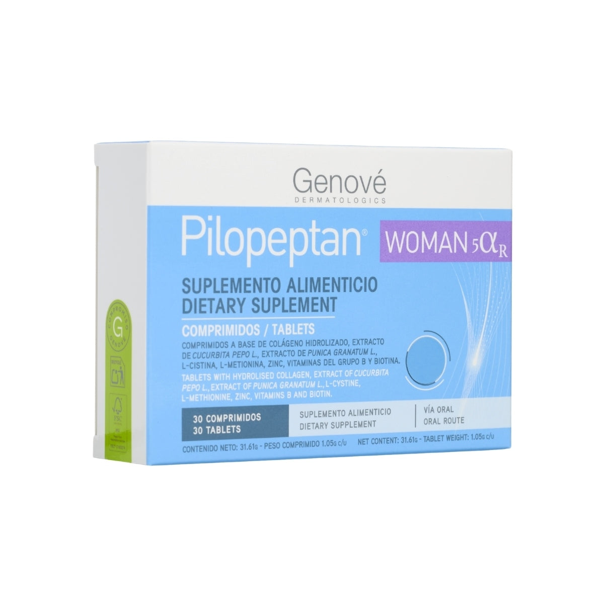 Genové Pilopeptan Woman 5αR 30 Comprimidos