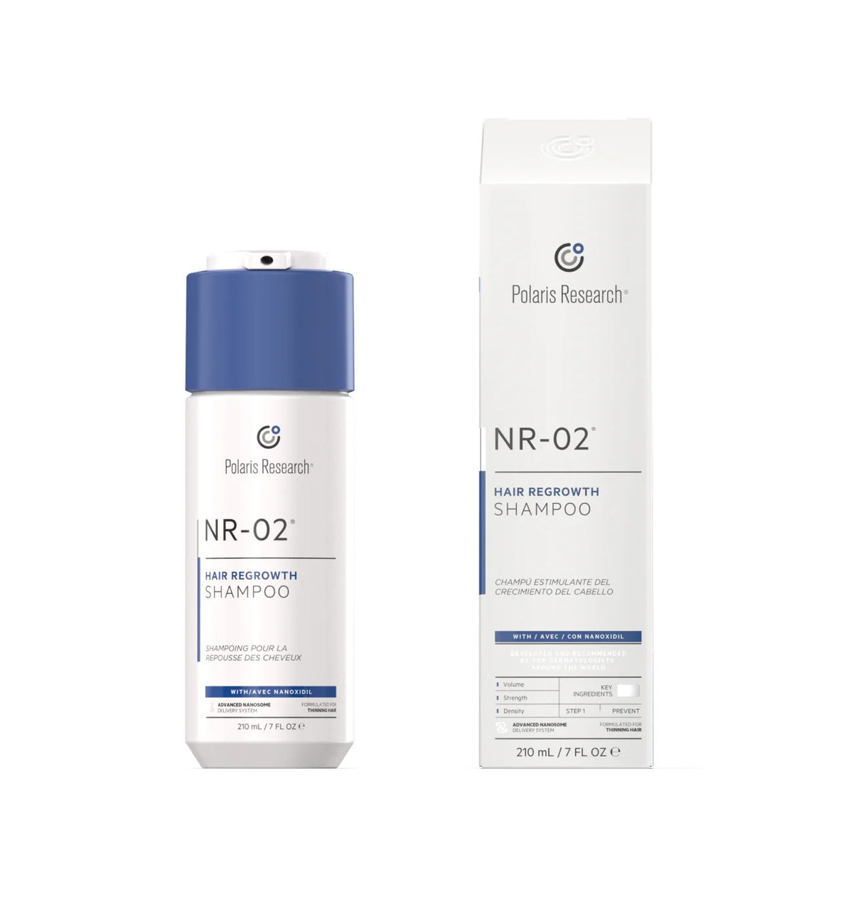 Polaris Research NR-02 Shampoo Anticaìda For Men 210 ml