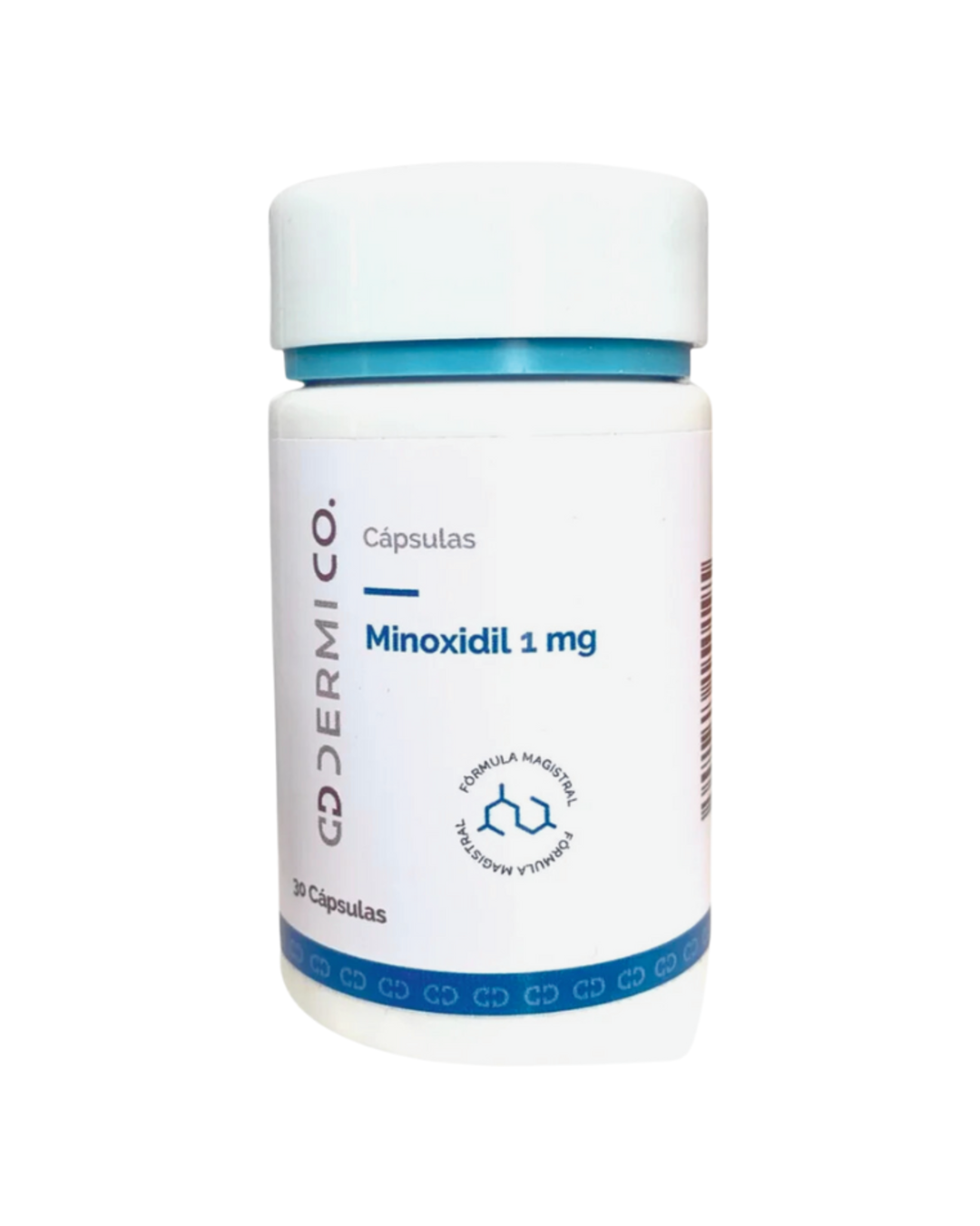 DermiCo Minoxidil Capsulas 1 mg 30 Caps.