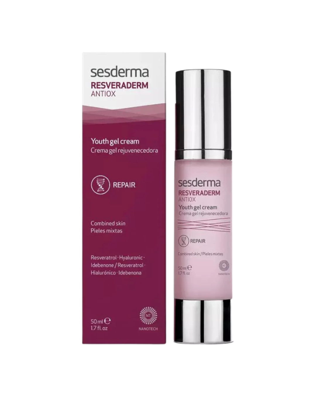 Sesderma Resveraderm Antiox Concentrado Antienvejecimiento 50 ml