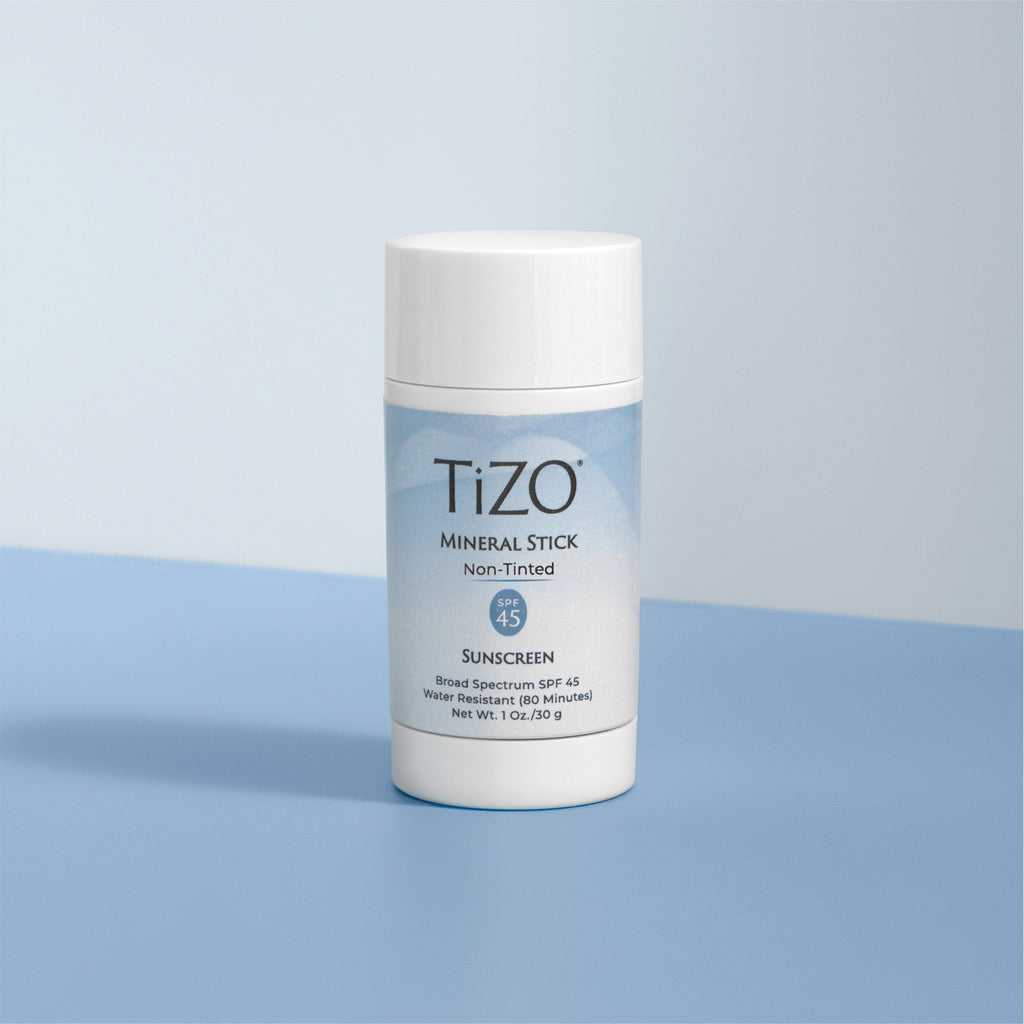 TIZO Mineral Stick sin Tinte SPF 45 para Cuerpo y Rostro 30g