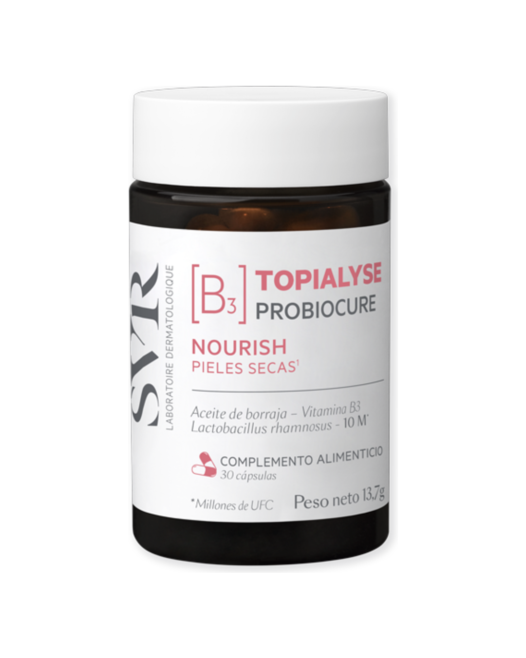 SVR Topialyse Probiocure Suplemento Alimenticio 30 Cápsulas 14g