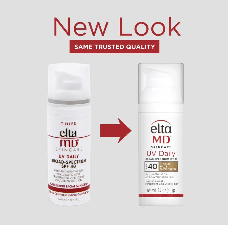 Elta MD UV Daily Broad Spectrum SPF 40 Moisturizing Facial Screen 48g con Tinte
