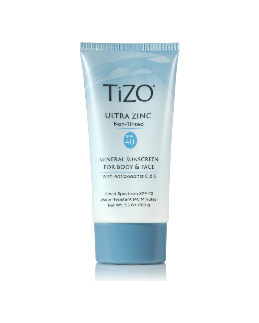 TIZO Ultra Zinc SPF 40 sin Tinte para Cuerpo y Rostro 100g