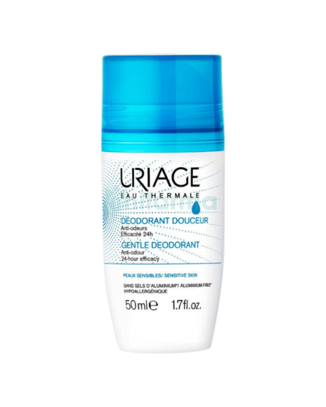 Uriage Desodorante Roll On Suave 50ml para Piel Sensible