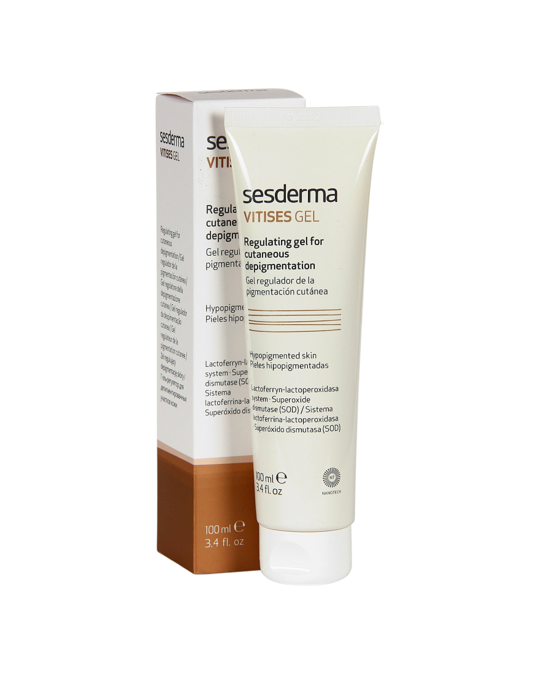 Sesderma Vitises Gel Gel Regulador de la Pigmentación Cutánea Vitiligo 100 ml
