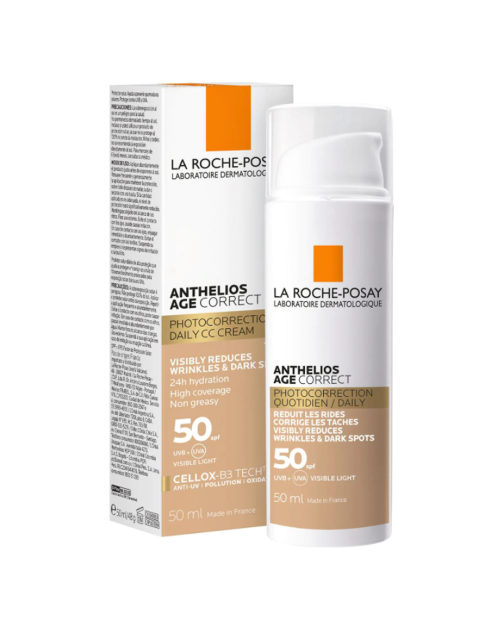 La Roche-Posay Anthelios Age Correct SPF 50 con Color 50 ml