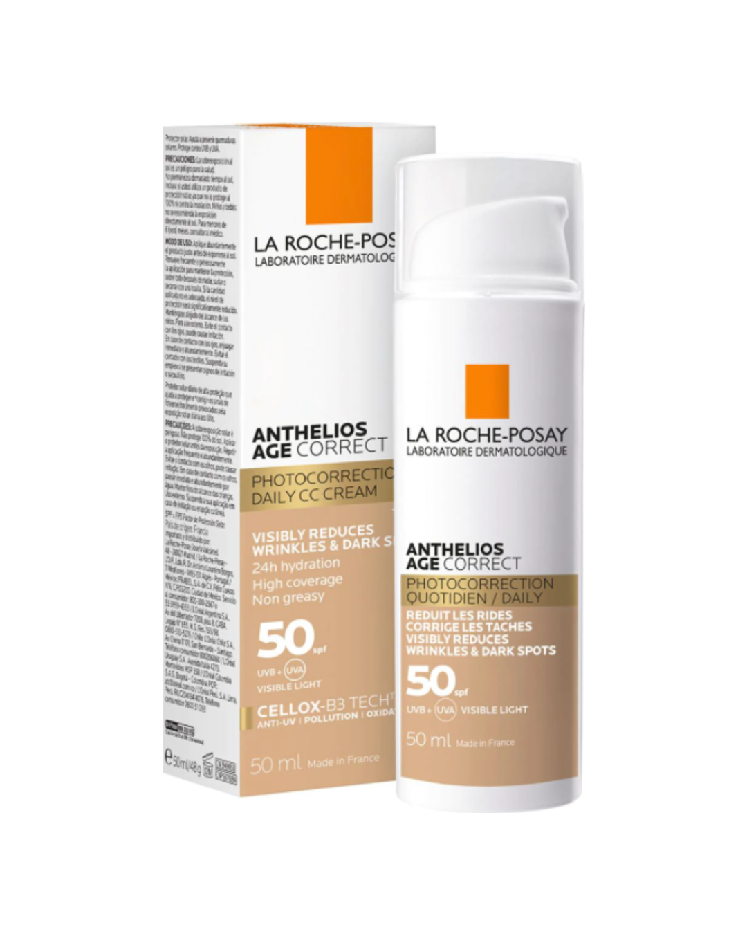 La Roche-Posay Anthelios Age Correct SPF 50 con Color 50 ml