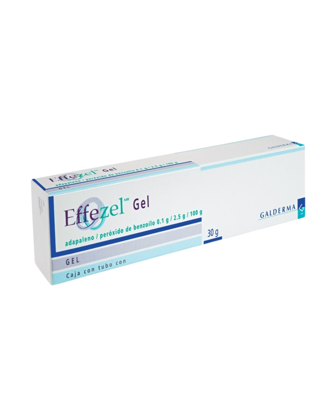 Galderma Effezel Adapaleno 0.1g Peroxido de Benzoilo 2.5g Tratamiento Indicado para el Acné. Gel 30g.