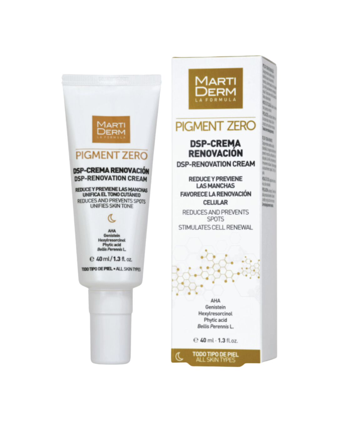 MartiDerm Pigment Zero DSP Crema Renovación Despigmentante 40ml