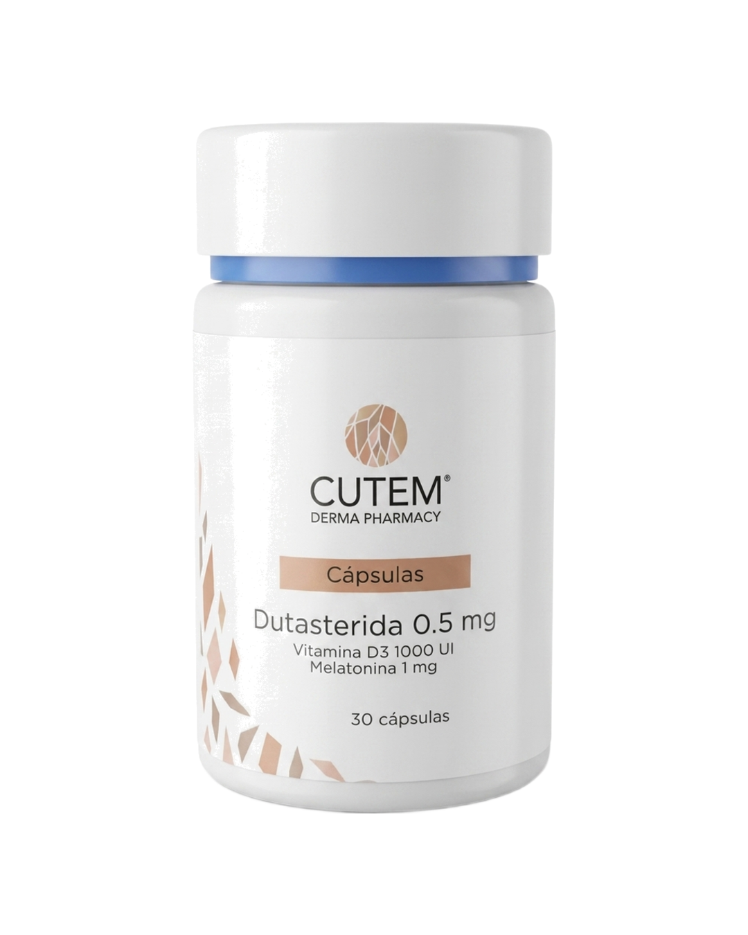 CUTEM Dutasterida 0.5mg 30 Cápsulas Suplementado