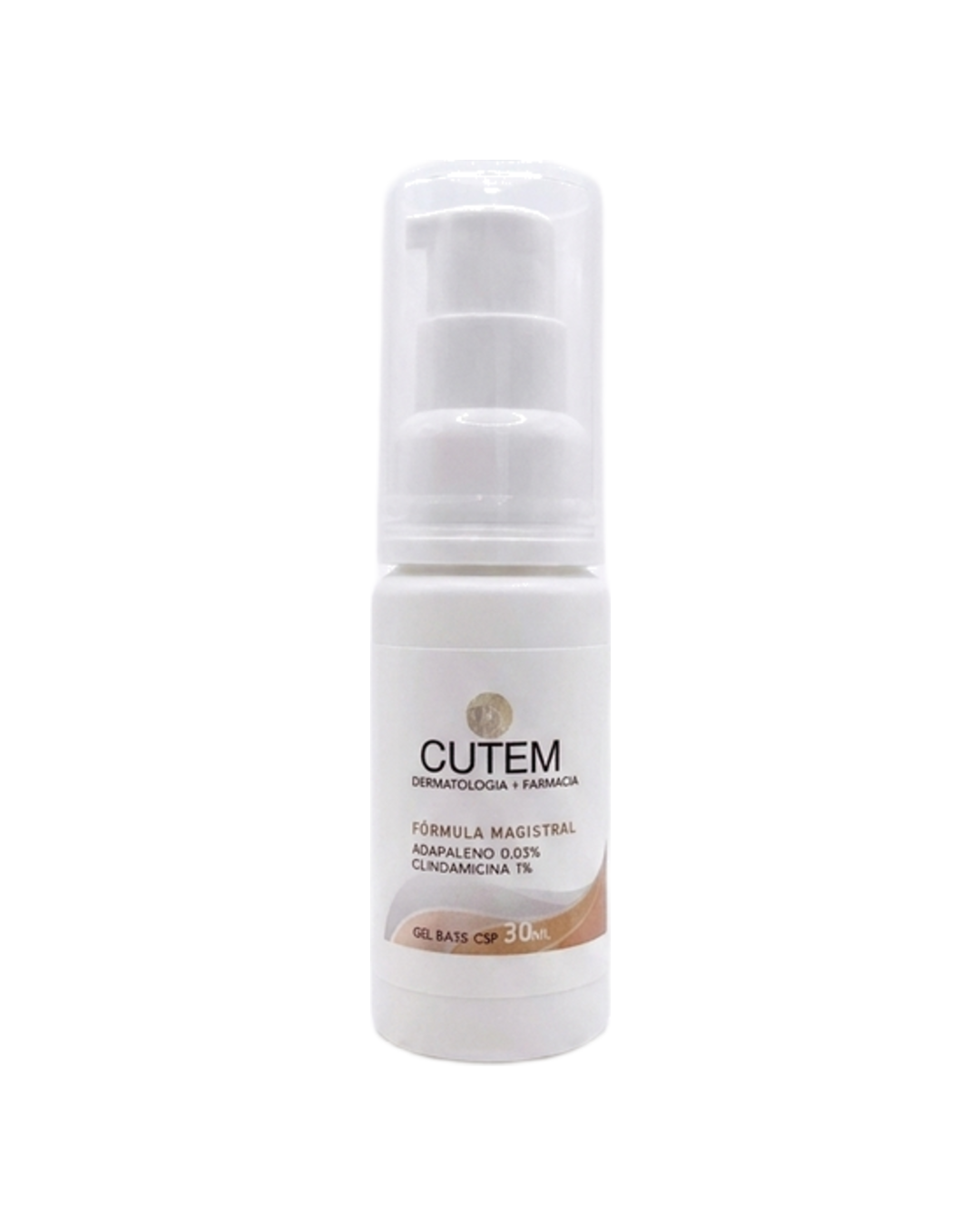 CUTEM Adapaleno 0.03% Clindamicina 1% Gel 30ml