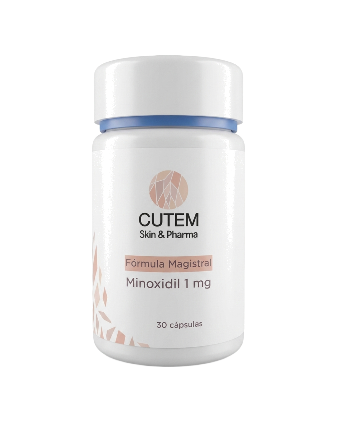 CUTEM Fórmula Magistral Minoxidil 30 Cápsulas 1 mg